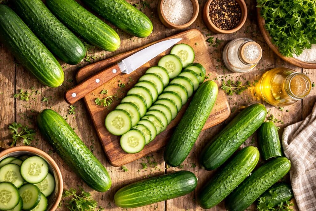 benefits of cucumber on skin