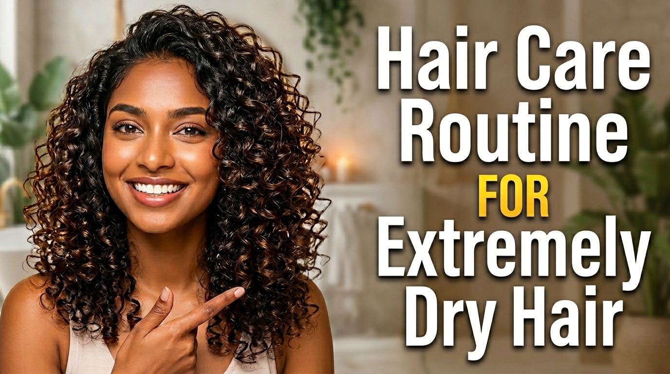 Hair Care Routine for Extremely Dry Hair